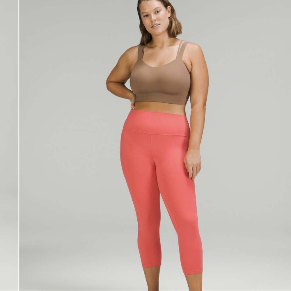 Lululemon Align High-Rise Crop with Pockets 23"Pale Raspberry - Picture 4 of 10